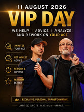 Load image into Gallery viewer, VIP Mentoring Day: Personal Act Breakdown with Cirque du Soleil Experts (August 11, 2026)