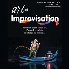 Load image into Gallery viewer, Online Summer Camp: June 15,16,17 The Art of Improvisation in Clowning. The State of the “Invisible" Clown.