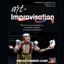 Load image into Gallery viewer, Online Summer Camp: June 15,16,17 The Art of Improvisation in Clowning. The State of the “Invisible" Clown.
