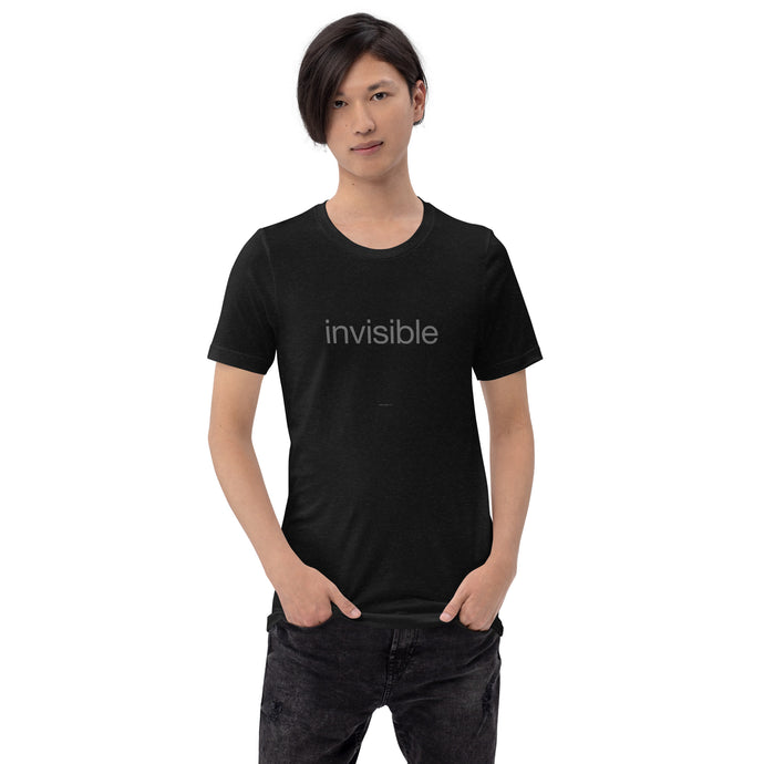 Tee Shirt in Dark Colors with Subtle 